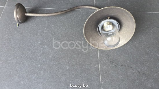 Marckdael VVD billiardo-biliardo antiek brass outdoor wandlamp VVD VDV Verlichting van Dijck Dyck Markdaal.