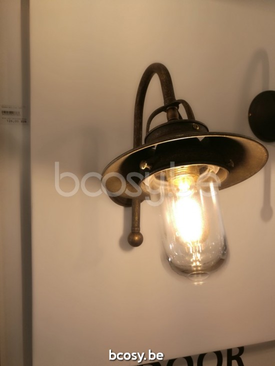 Marckdael outdoor wandlamp Billiardo-Biliardo Marckdael 53018-A1-20-AS-OUT Billiardo antiek brass outdoor wandlamp H 35cm VVD VDV Verlichtin.