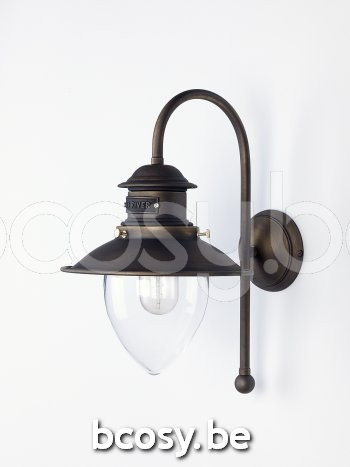 Marckdael outdoor wandlamp Billiardo-Biliardo Marckdael AL517-A1-20-OUT-DB AL517-A1-20-DB-OUT Billiardo donker brons outdoor wandlamp H 35cm.