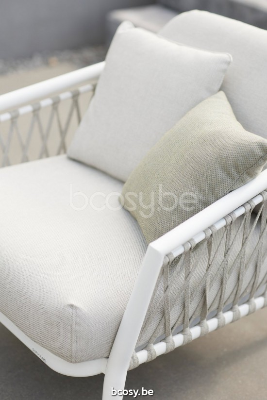 Diphano Diamond garden outdoor lounge sets PCA White Rope Rye 14mm.