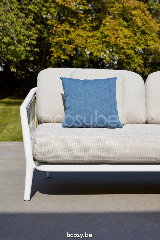 Diphano Diamond Modular Loungesets 2zit Aluminium Wit touw Rye 14mm.