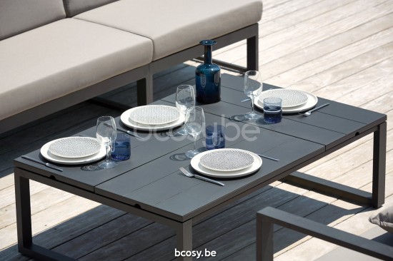 Diphano Landscape garden outdoor coffee tables 3-top PCA Lava.