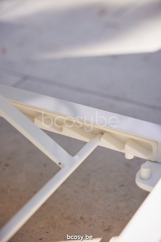 Diphano Cubic sun beds loungers PCA White.
