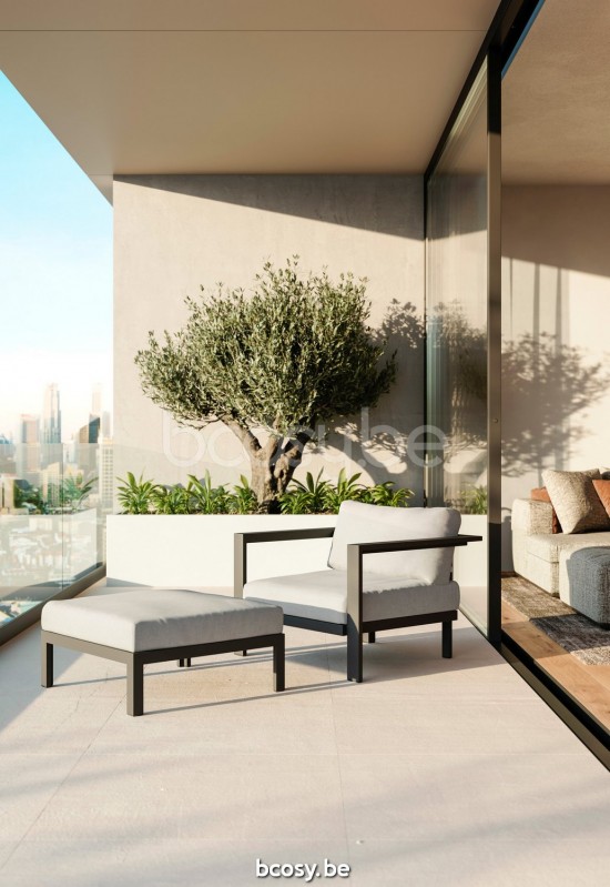 Diphano Cubic Modular repose-pieds moyen Cadre Aluminium Lava.