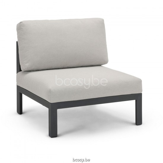 Diphano Cubic Modular kleine middelste zetel Aluminium Lava Frame.