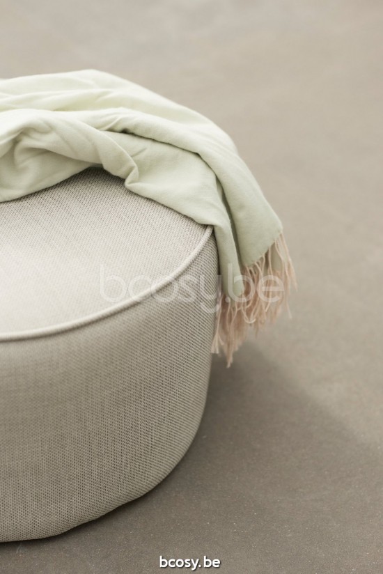 Diphano Easy-Fit tabouret rond 70xR Tissu imperméable Seagull.