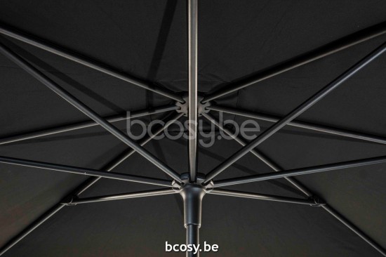 Garten.ag Brandstores Jardinico24 AMALFI Ampelschirm Mittelstocksonnenschirm Mittelstockschirm Teleskopschirm-250x250-2,5x2,5-A30-C208.