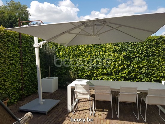 Jardinico ANTEGO Cantilever free pole Umbrellas sunshades.