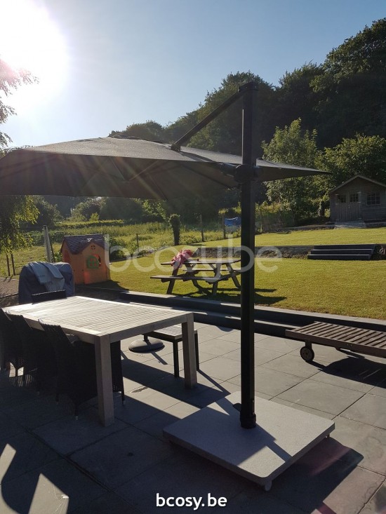 Jardinico ANTEGO Cantilever free pole Umbrellas sunshades.