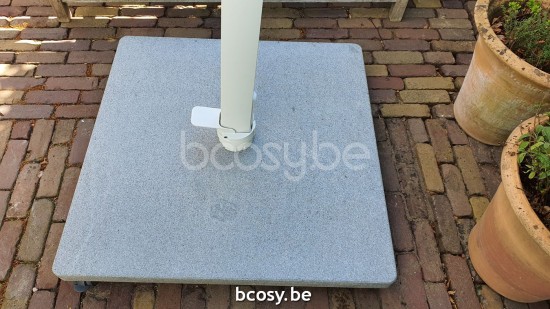 Jardinico ANTEGO Bodenplatten Schirmstaender fuer Sonneschirm Sonnenschirm Parasol .