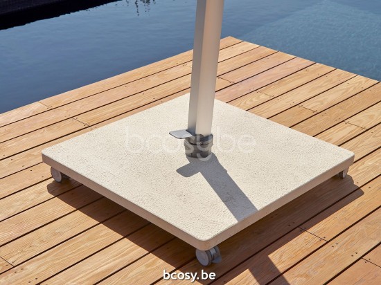 Jardinico ANTEGO Pied De Parasol 125kg Sandstone.