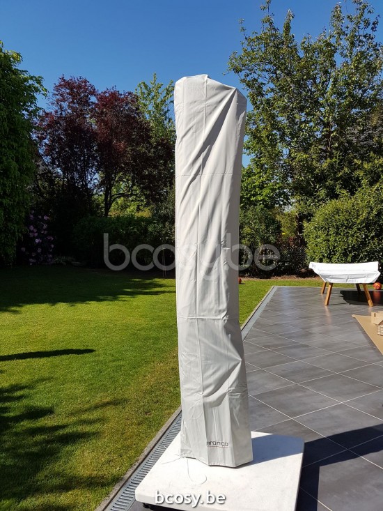  Jardinico ANTEGO Quadratischer Parasolfuss Sonnenschirmfuß 125 Kg Sandstone.