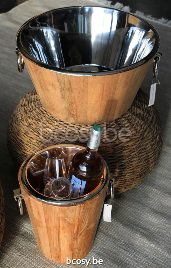 Jardinico ANTIBES Round Winetub Teak.