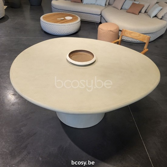  Jardinico COMO Organisch Gartentisch Ø160 Mist EPS finished.