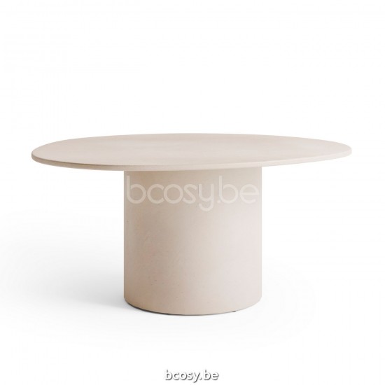 Jardinico COMO Organisch Tuintafel Ø160 Mist EPS finished.