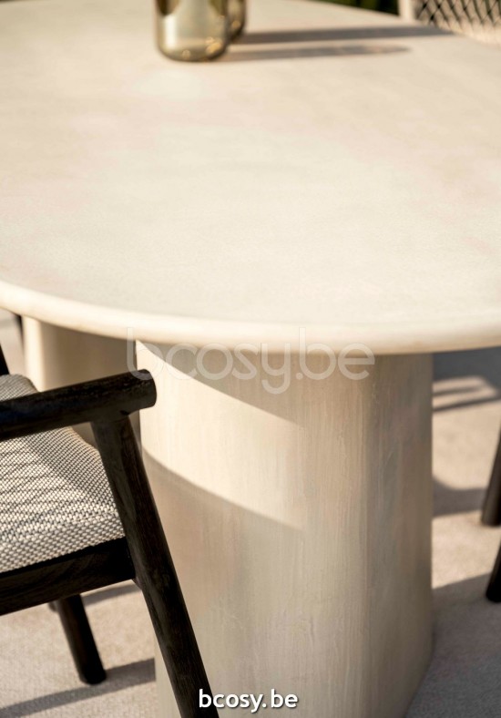 Jardinico COMO Table à manger organique 260x120 Mist EPS finished.