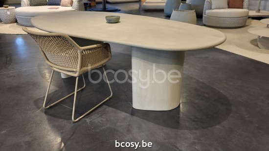 Jardinico COMO Table à manger organique 260x120 Organique Mist EPS finished.