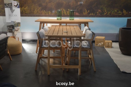 Jardinico FLEXX garden outdoor bar tables.