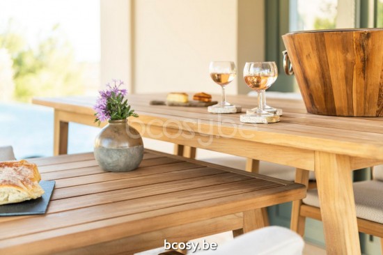 Jardinico FLEXX Rectangular Counter table 180x80 Teak.