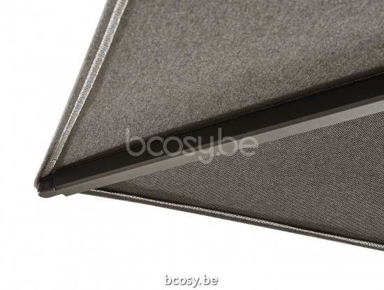 Jardinico JCP102 230x230 Quadratischer Ampelschirm Anthrazit Mast Stoff Onyx Sunbrella Plus Marine.