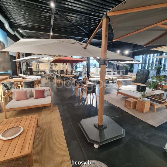 MEUBILI FORTE 370x370 Cantilever Parasol GLATZ Varioflex 370x370 Cantilever Parasol.