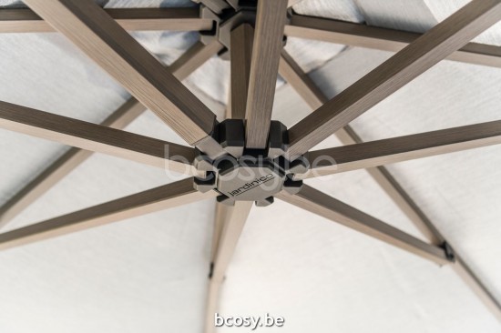 Garten.ag Brandstores Jardinico24 JCP601 Zentralmast Freiarmschirme Kombination 2 Frei Hängende Sonnenschirme-2x300x300-2x3x3-A12-C003.