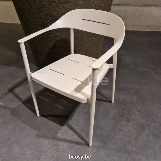 Jardinico KUDOS BISTRO Fauteuil Blanc.