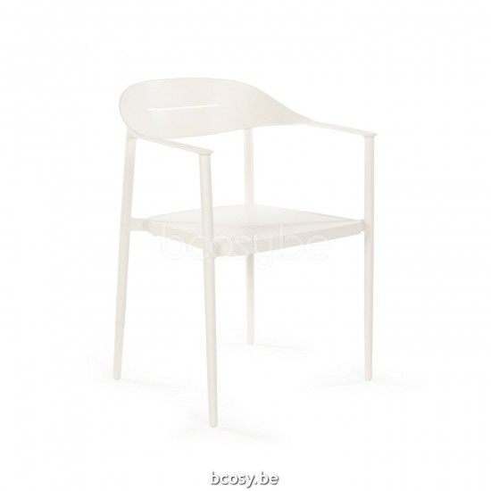 Jardinico KUDOS BISTRO Armstoel Wit.