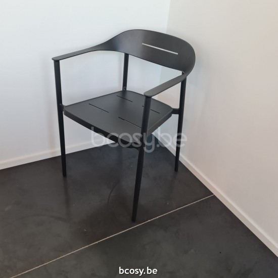 Jardinico KUDOS BISTRO Lehnstuhl - Sessel Schwarzer.