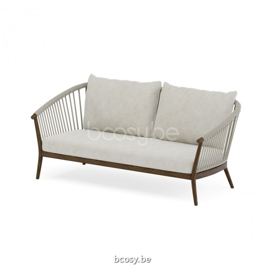 Jardinico LEGNA Tuinsofa Sable Teak - cream Cream.