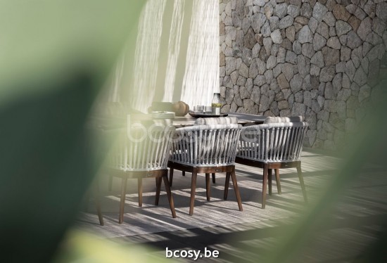 Jardinico LEGNA Armchair Sable Teak - cream Cream.