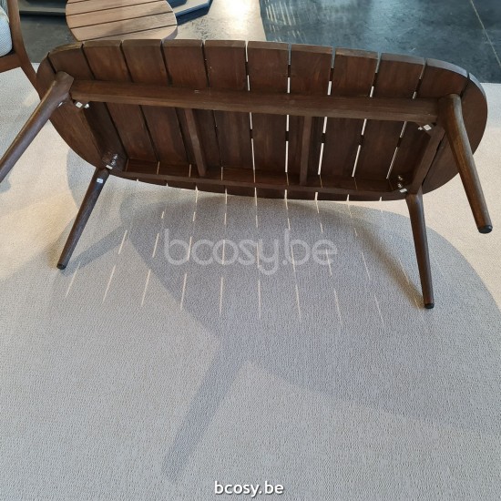 Jardinico LEGNA Garden Coffee Tables in teak.