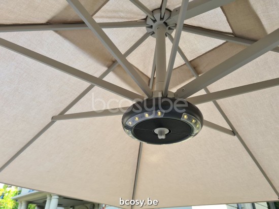 Jardinico Lunna Led parasolverlichting met Bluetooth Jardinico UALUN-LED02-0-0 Jardinico UALUN-0-0 Jardinico JAR-LUNA-0-0 Jardinico LUNA-PT000386--0-0 Jardinico JD-LUNA-0-0.