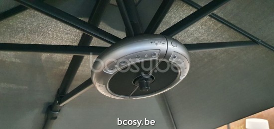 Garten.ag Brandstores Jardinico24 LUNA Led-licht Sonnenschirm Beleuchtung Mit Bluetooth-PT000386--0-0.