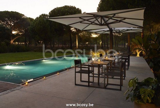 Jardinico MANTRA BISTRO Fauteuil Corde Anthracite.