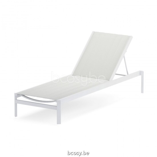 Jardinico MANTRA BISTRO Ligzetel White - Silver Textile.