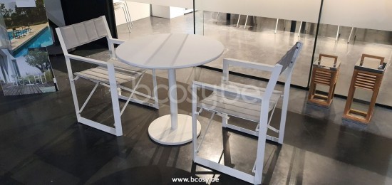 Jardinico MANTRA BISTRO Table De Bistro Blanc White.