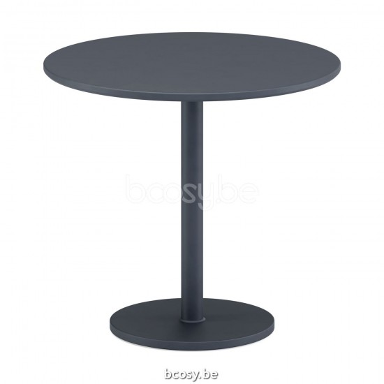 Jardinico MANTRA BISTRO Ronde Bistrotafel Ø80 Antraciet-charcoal Anthracite.