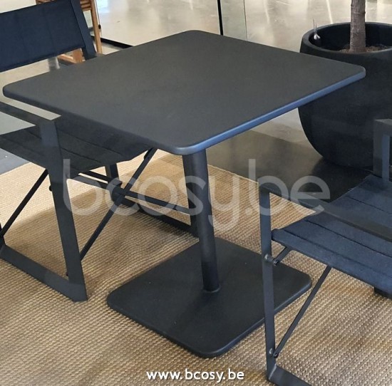 Jardinico MANTRA BISTRO Table De Bistro Antracite Anthracite.