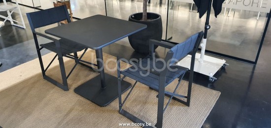 Jardinico MANTRA BISTRO Square Garden Table Anthracite Anthracite.