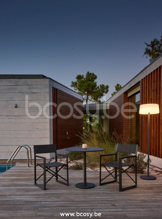 Jardinico MANTRA BISTRO Quadratischer Bistrotisch Anthrazit Anthracite.