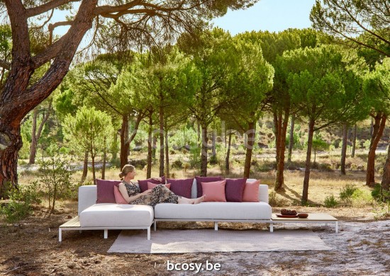 Jardinico MAUROO Concept 1 Blanc Et Teck.