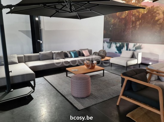 Jardinico MAUROO Gartenloungegarnitur Gartencouch Loungegruppe.