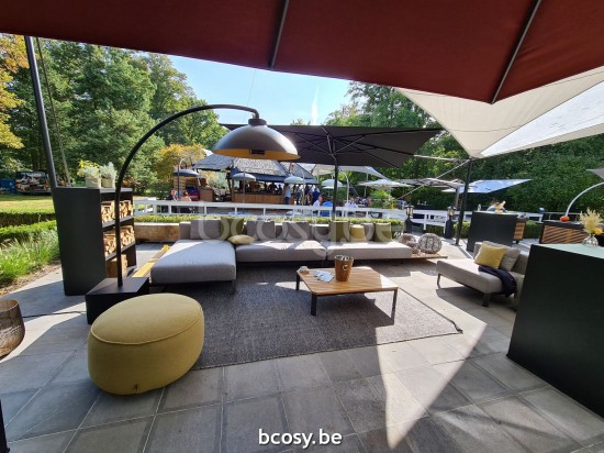 Jardinico MAUROO Concept 3 Charcoal - Teak.