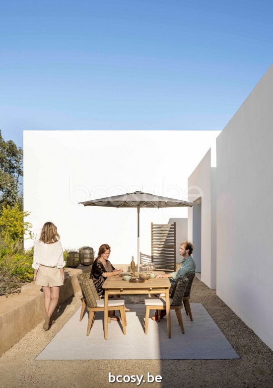 Jardinico NOA Rectangular Garden Outdoor Dining Table Teak.