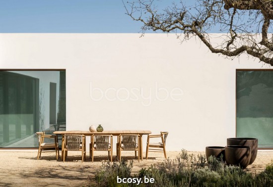 Jardinico NOA Rectangular Garden Table Teak.