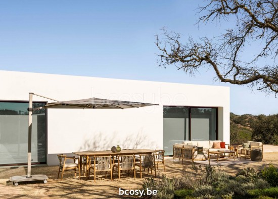 Jardinico NOA Rechteckiger Gartentisch Teakholz.