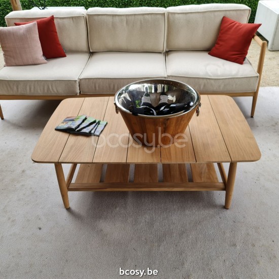 Jardinico NOA Table Basse De Jardin Teck.