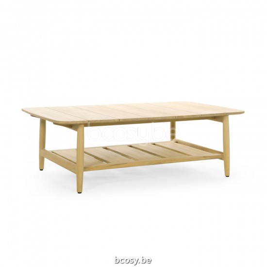 Jardinico NOA Rechthoekige Buitensalontafel Teak.