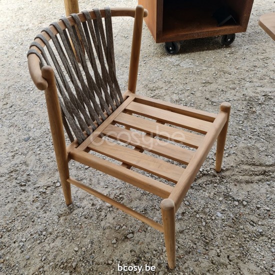 Jardinico NOA fauteuils de jardin avec accoudoirs.